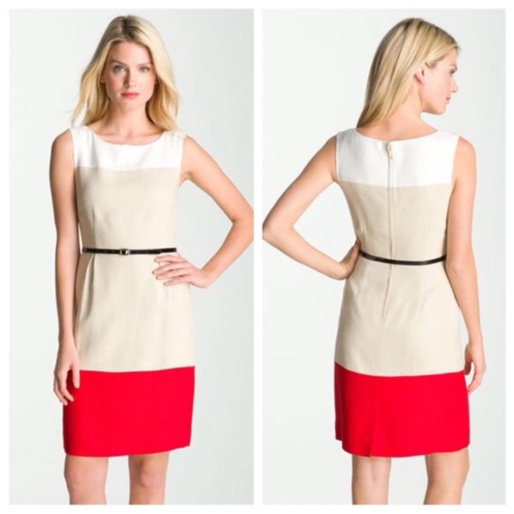 Kate Spade Sheath Dress 10 EUC Modern Prep Tailored Old Money Classic